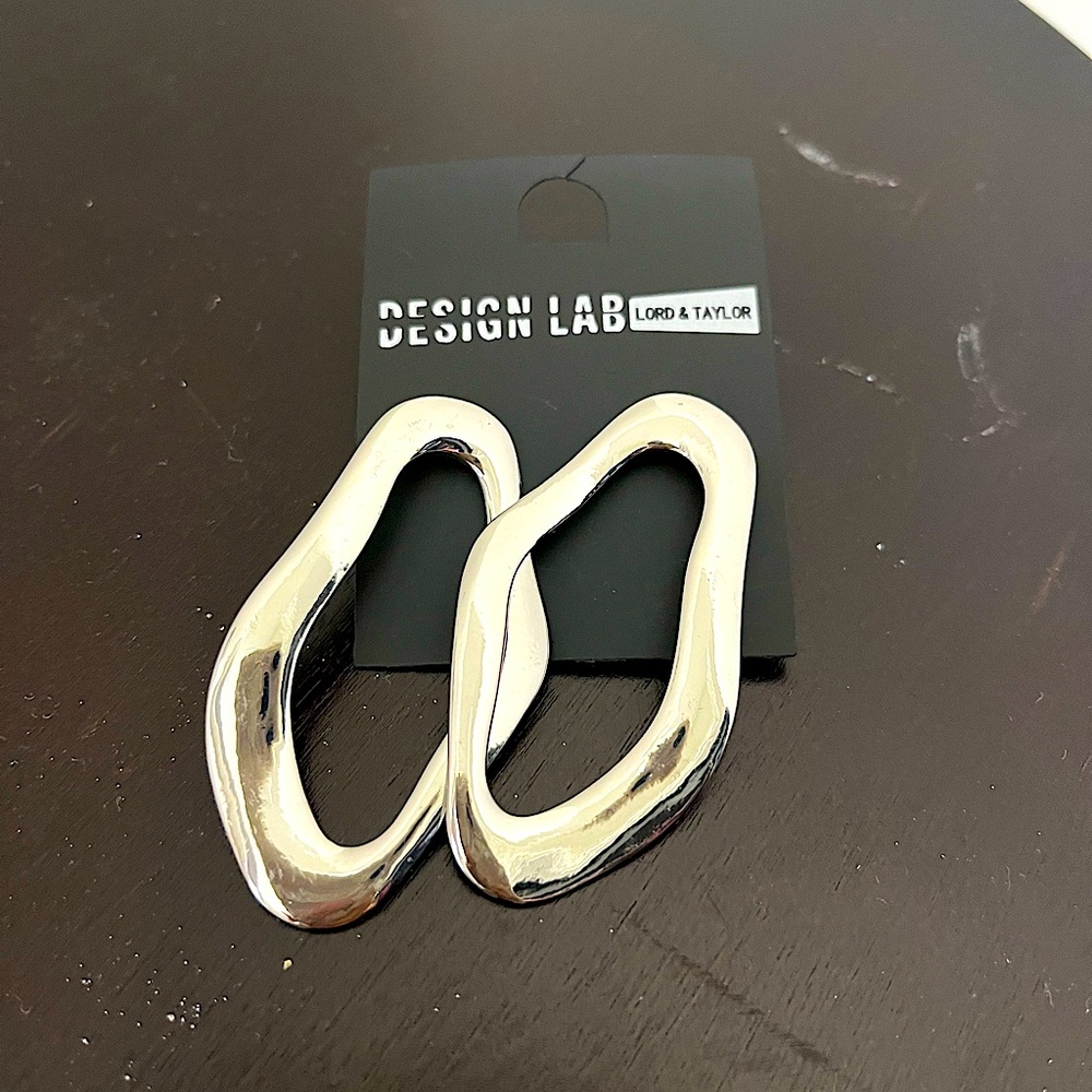 New Design Lab earrings in silver